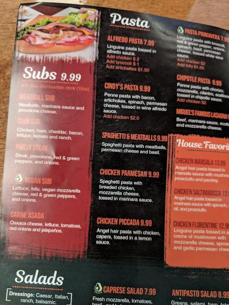 Sheslea's Pizzeria Menu image 3